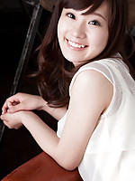 Kana Yuuki Asian shows you how how great she looks in white